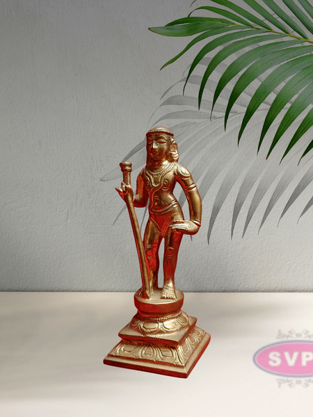 Panchalogam Palani Aandi Murugan Statue / Aandi Kolam