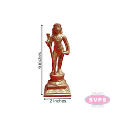Panchalogam Palani Aandi Murugan Statue / Aandi Kolam