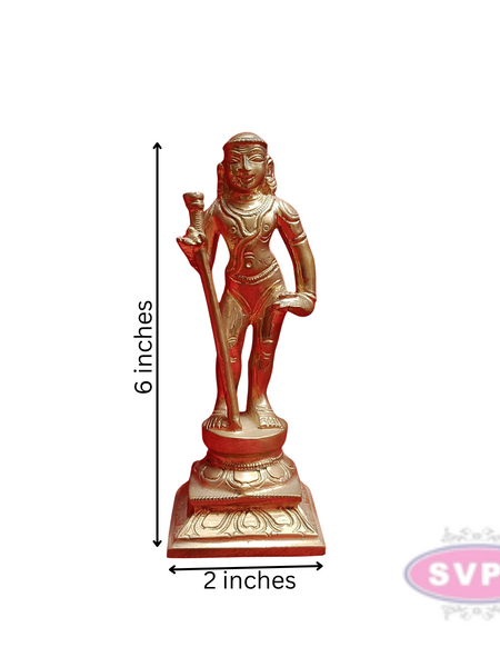 Panchalogam Palani Aandi Murugan Statue / Aandi Kolam
