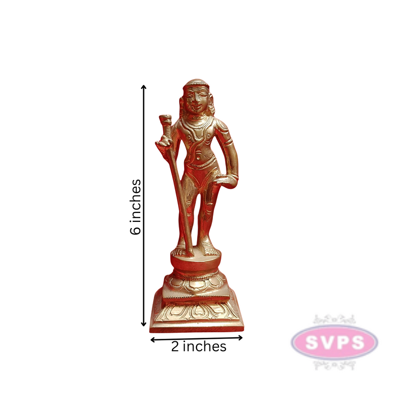 Panchalogam Palani Aandi Murugan Statue / Aandi Kolam