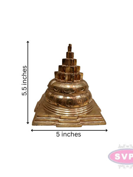 Panchaloha Shree Yantra-5.5 Inches