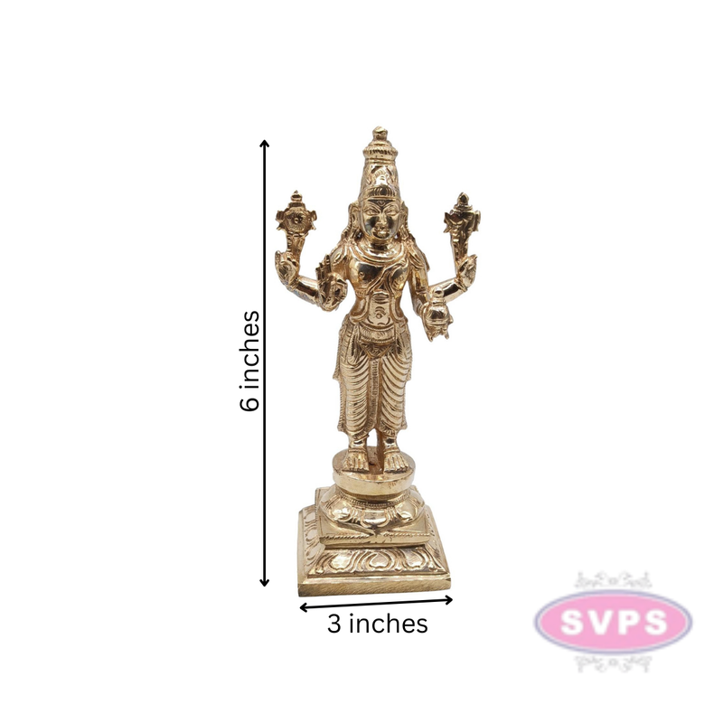 Panchaloga Bhagawan Vishnu as Dhanvantari Idol