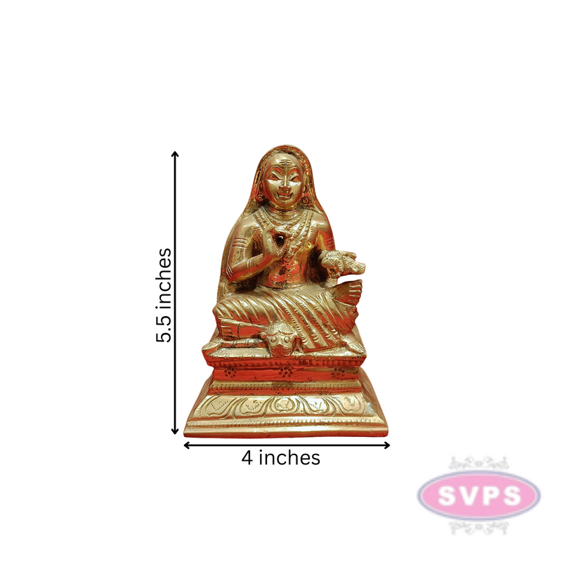 Panchalogam Adi Shankaracharya Idol