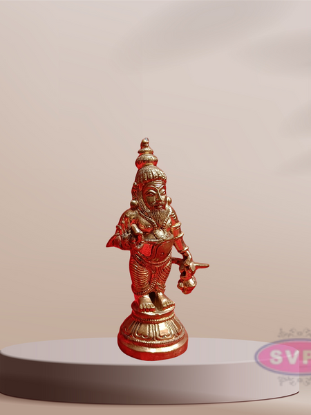 Panchalogam Agathiyar Standing Statue