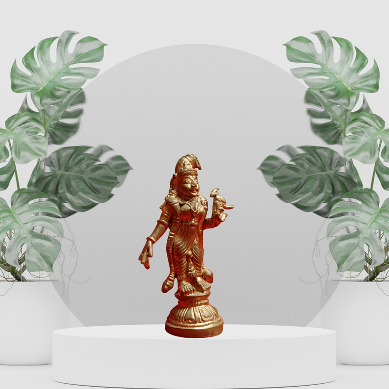 Panchalogam Andal Small Size