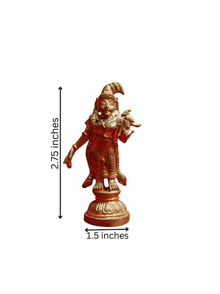 Panchalogam Andal Small Size