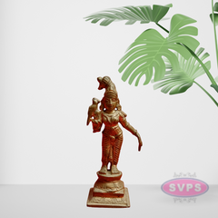 Panchalogam Andal Statue / 4 Inches