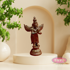 Panchalogam Garudan Standing Statue