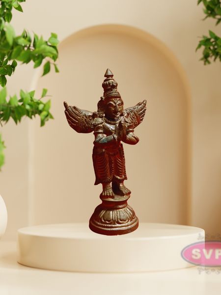 Panchalogam Garudan Standing Statue