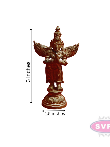 Panchalogam Garudan Standing Statue