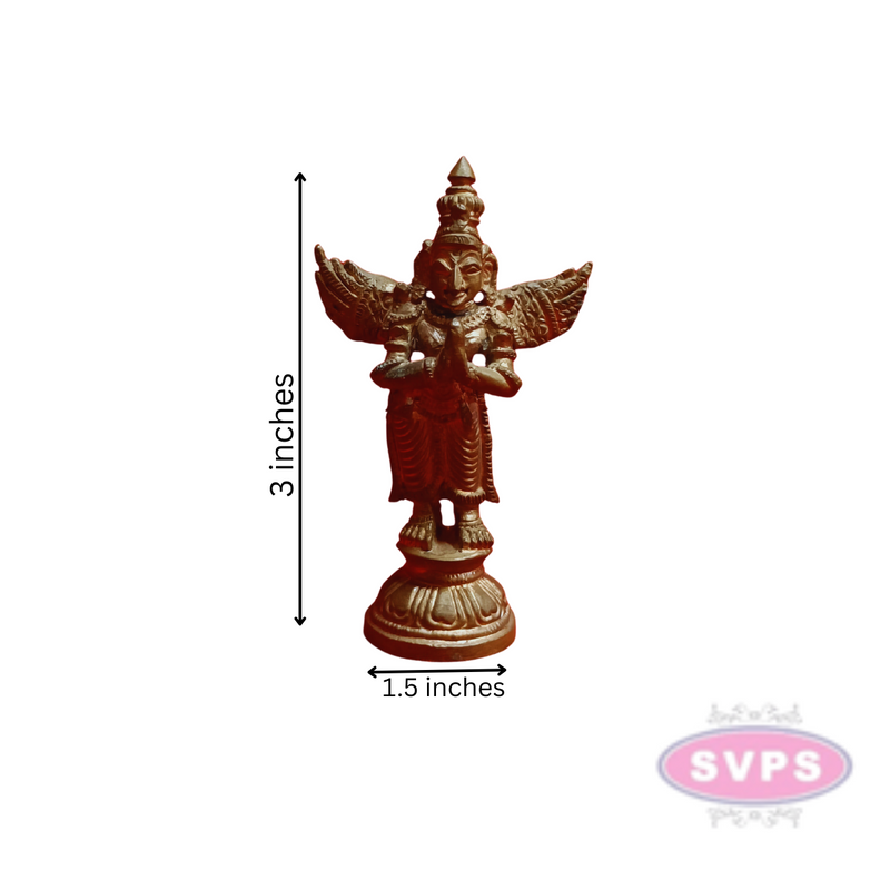 Panchalogam Garudan Standing Statue
