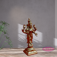 Panchalogam Goddess Lakshmi Statue