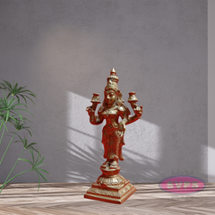 Panchalogam Goddess Lakshmi Statue