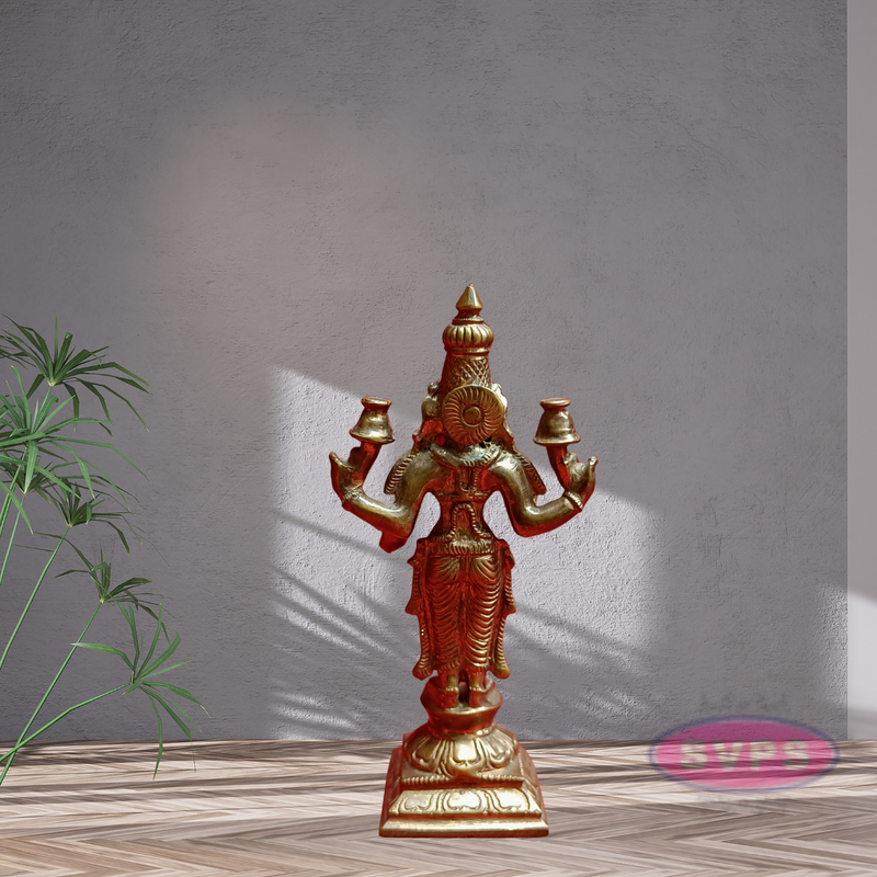 Panchalogam Goddess Lakshmi Statue