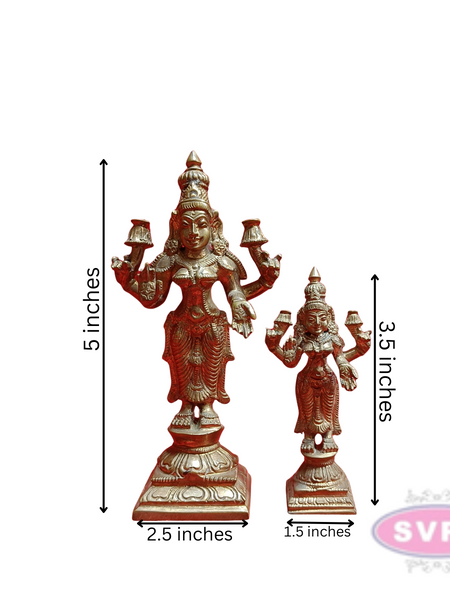 Panchalogam Goddess Lakshmi Statue