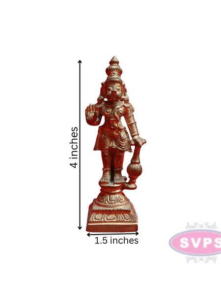Panchalogam Hanuman Statue /4 Inches