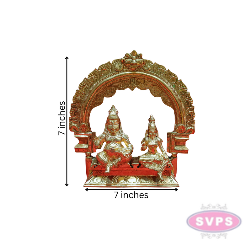 Panchalogam Kubera Lakshmi Statue / 7 Inches