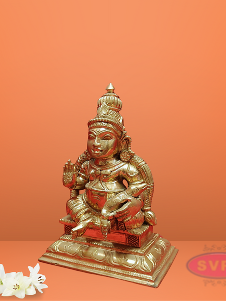 Panchalogam Kuberar Statue Symbol of Prosperity And Blessings