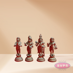 Panchalogam Nalvar Set / Appar / Sundarar / Manikavasagar / Sambandar