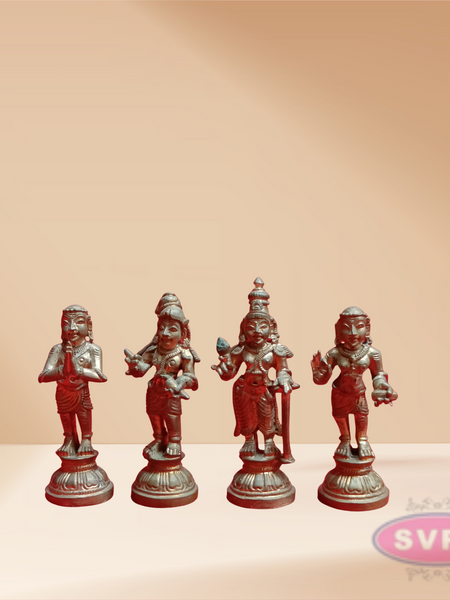 Panchalogam Nalvar Set / Appar / Sundarar / Manikavasagar / Sambandar