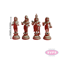 Panchalogam Nalvar Set / Appar / Sundarar / Manikavasagar / Sambandar
