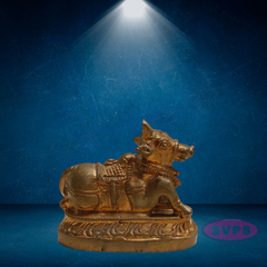Panchalogam Nandi Small Statue