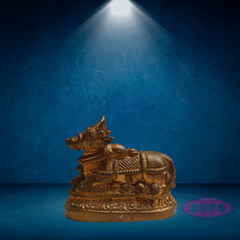 Panchalogam Nandi Small Statue