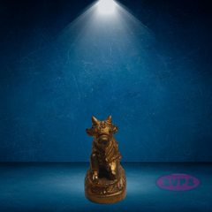 Panchalogam Nandi Small Statue