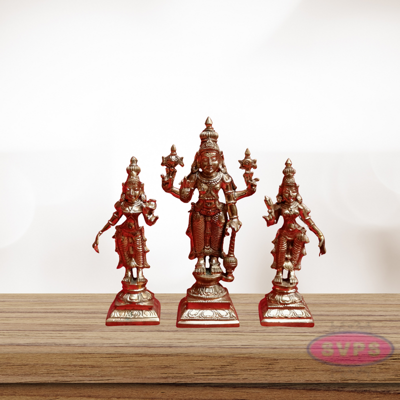Panchalogam Perumal Set With Gada / Gadhai