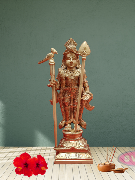 Panchalogam Raja Alangaram Murugan Statue