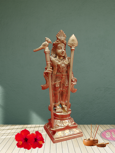 Panchalogam Raja Alangaram Murugan Statue