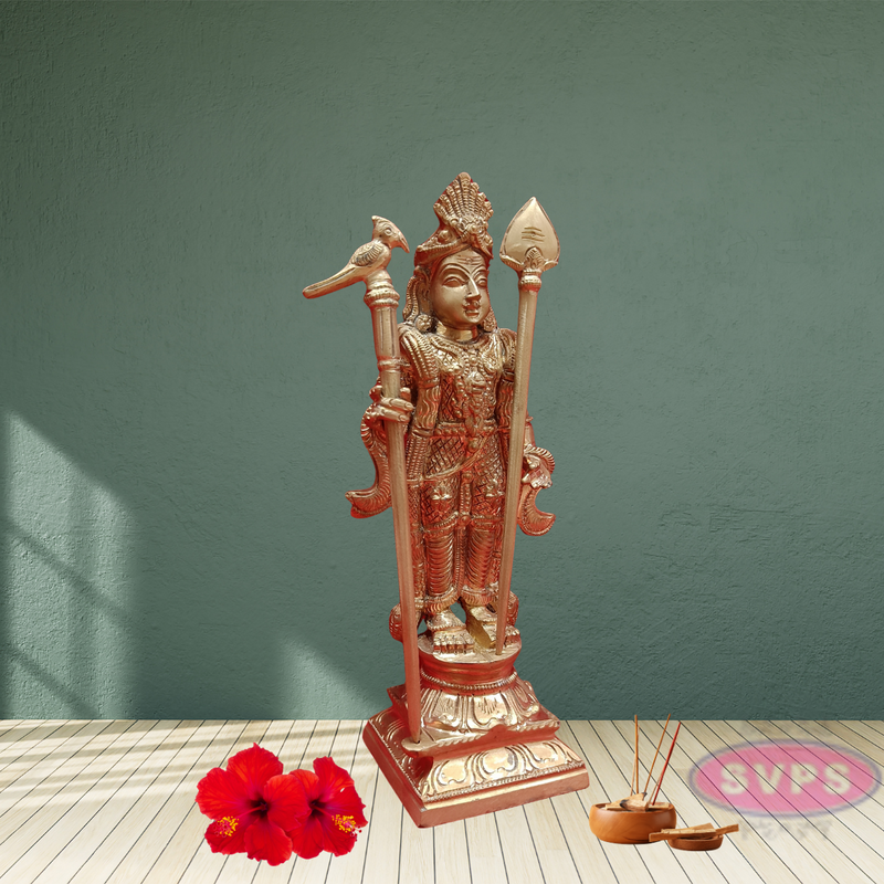 Panchalogam Raja Alangaram Murugan Statue