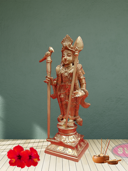 Panchalogam Raja Alangaram Murugan Statue