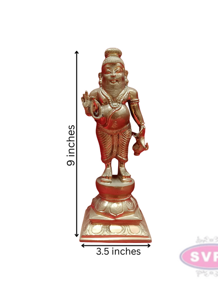 Panchalogam Rishi Agastyar Idol
