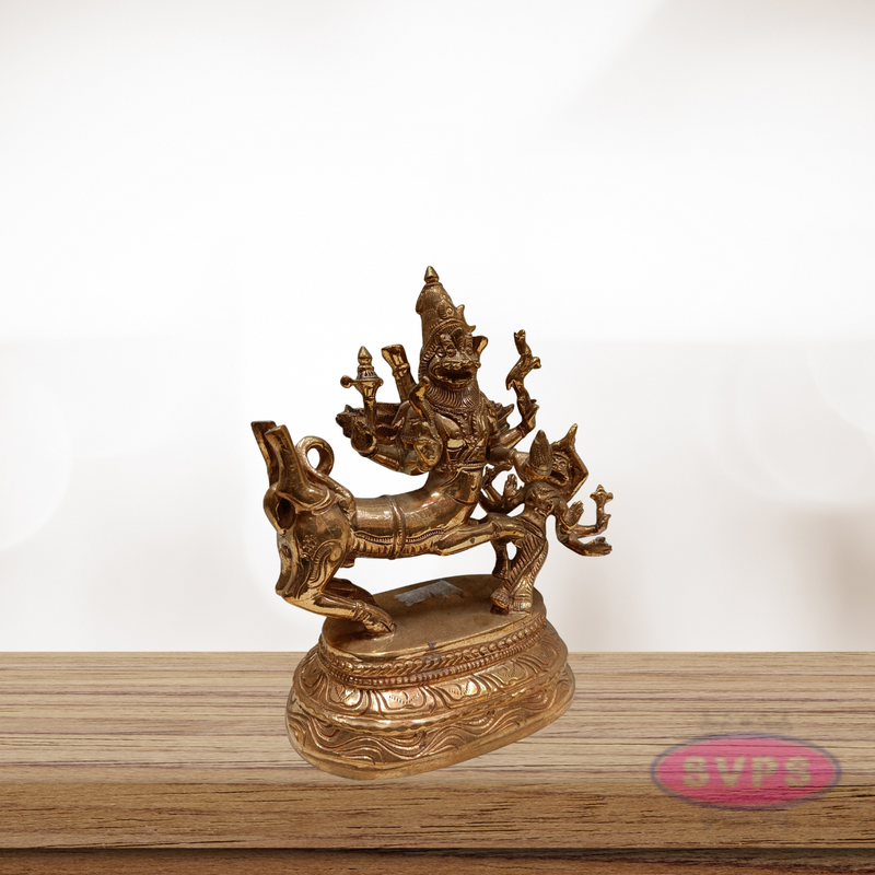 Panchalogam Sharabheshwara Murti Statue