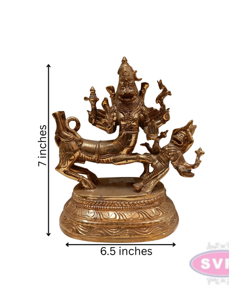 Panchalogam Sharabheshwara Murti Statue