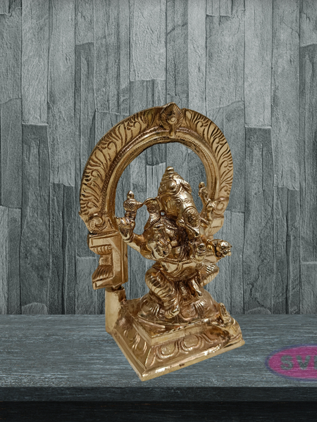 Panchaloha Ganesha with Arch / 6 Inches