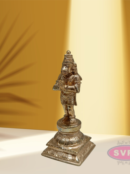 Panchaloha Hanuman Standing Idol / 4 Inches