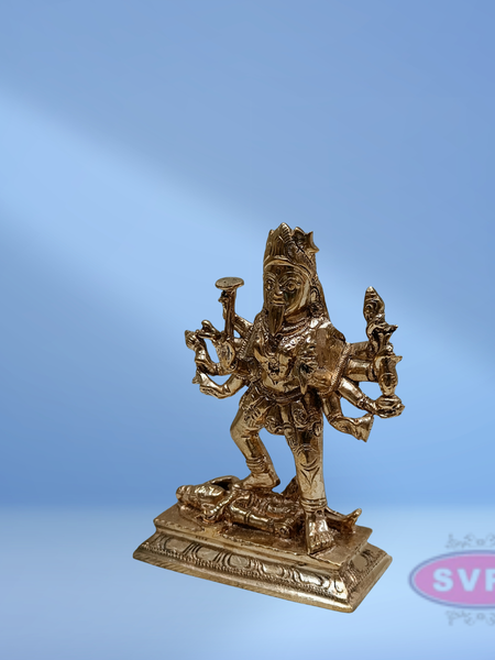 Panchaloha Kali Mata Standing  idol / 4 Inches