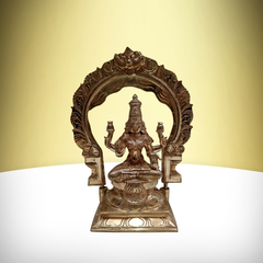 Panchaloha Mahalakshmi Statue / 10 Inches