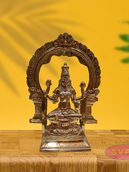 Panchaloha Mahalakshmi Statue / 13 Inches