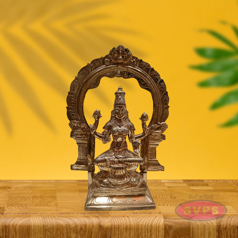 Panchaloha Mahalakshmi Statue / 13 Inches