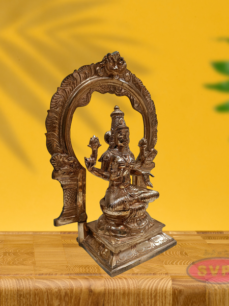 Panchaloha Mahalakshmi Statue / 13 Inches