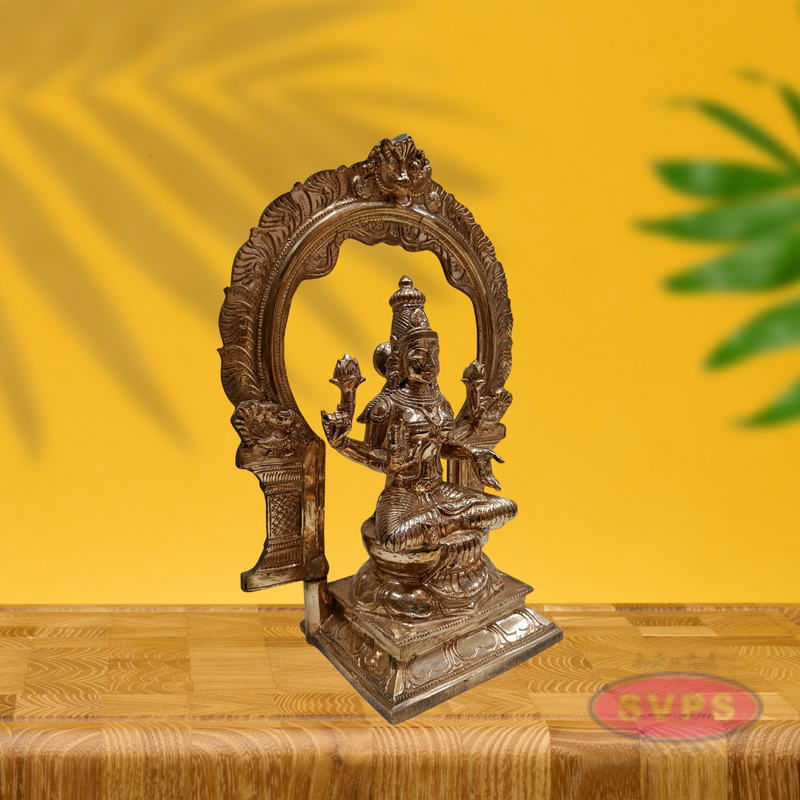 Panchaloha Mahalakshmi Statue / 13 Inches