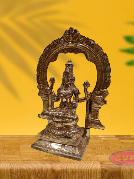 Panchaloha Mahalakshmi Statue / 13 Inches