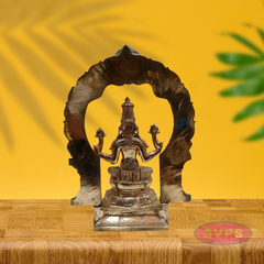 Panchaloha Mahalakshmi Statue / 13 Inches