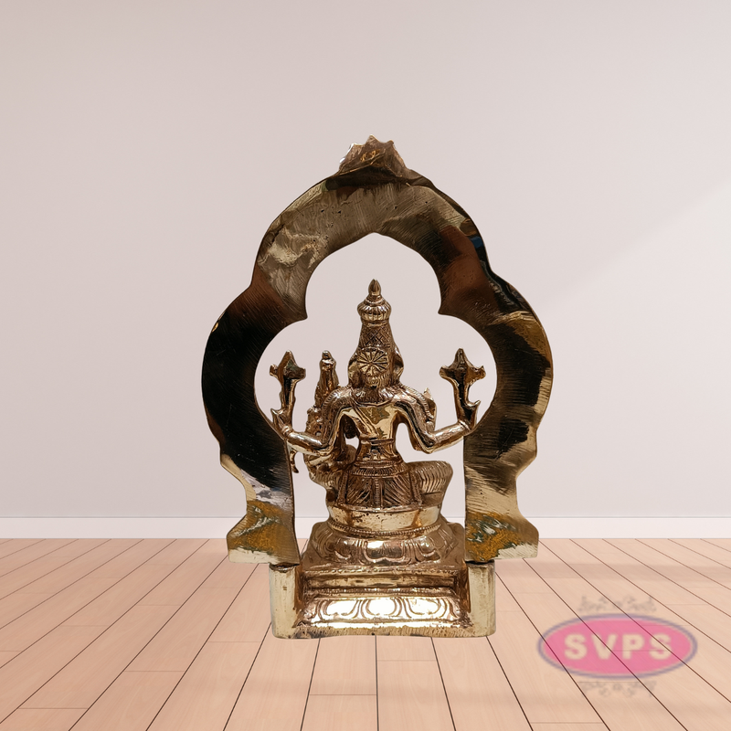 Panchaloha Narasimha Lakshmi Murti Idol
