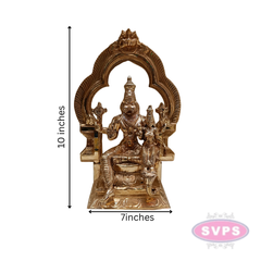 Panchaloha Narasimha Lakshmi Murti Idol