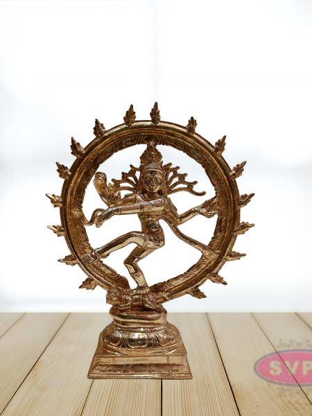 Panchaloha Natarajar Statue / 10 Inches