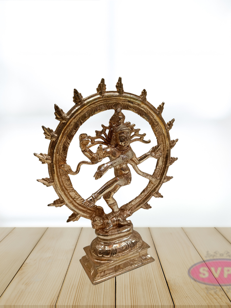 Panchaloha Natarajar Statue / 10 Inches
